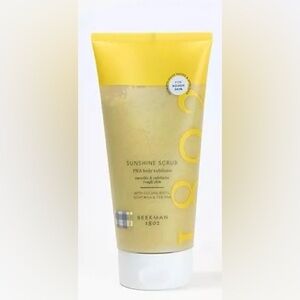 Beekman 1802 Sunshine Body Scrub 7.5% PHA Body Exfoliator. 8 Oz. NIB.